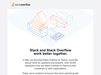 Stack Overflow for Teams has new Slack functionality