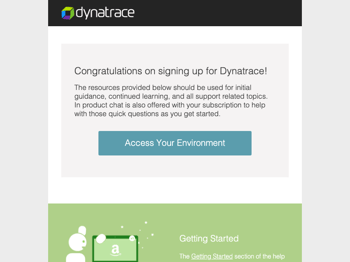 Welcome to Dynatrace!